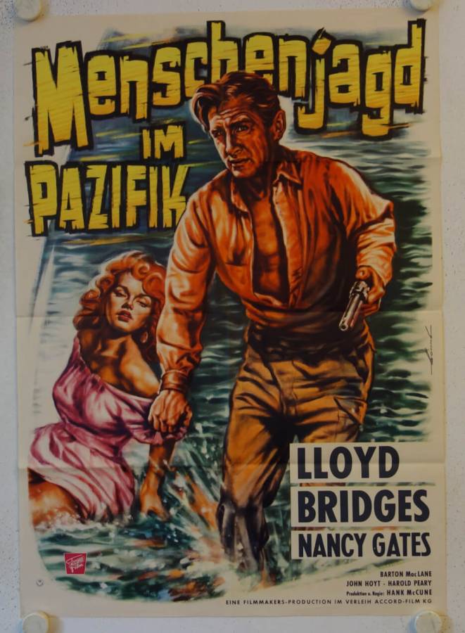 Menschenjagd im Pazifik originales deutsches Filmplakat